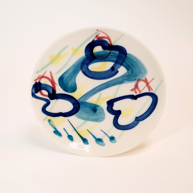 Petite assiette nuages 4