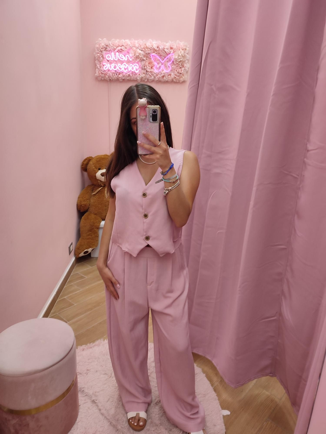 Tailleur gilet +panta 