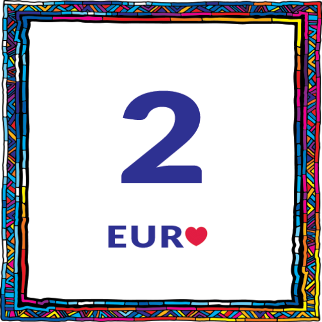 Darowizna 2 EUR