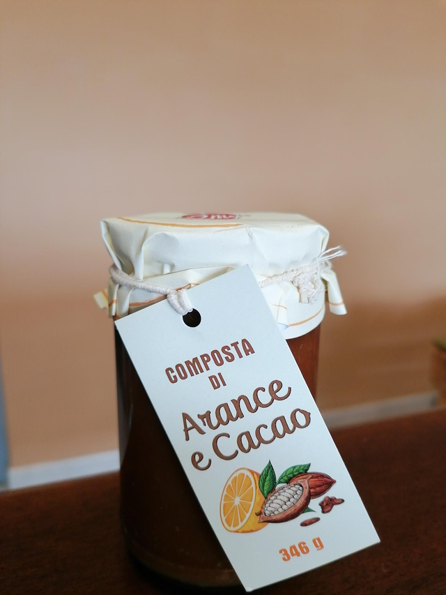 COMPOSTA DI ARANCE E CACAO 346 GR