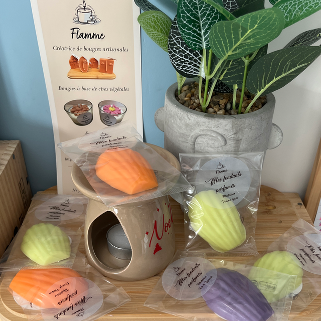 Fondants parfumés - Madeleine 