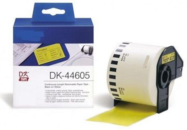 Yellow 62mmX30.48m  for Brother P-Touch QL1000 1050 1060