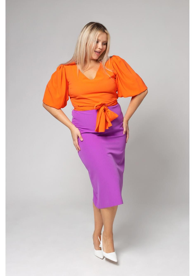 Vestido Bicolor