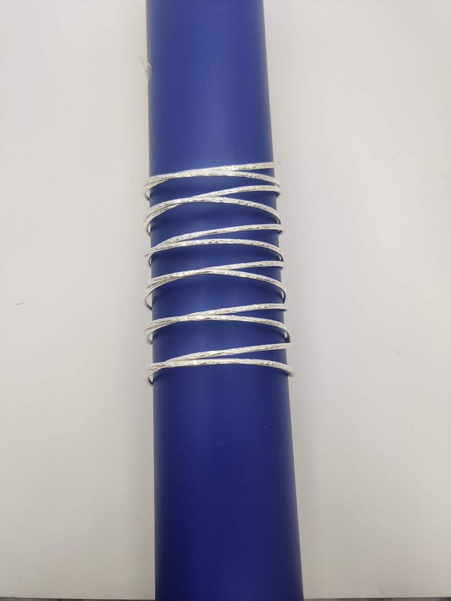 Statement Jewellery/Bracelets- Cuff Bracelet Adjustable Silver Polished