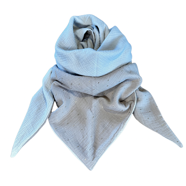 XXL-Musselintuch "Romy", beige - light beige