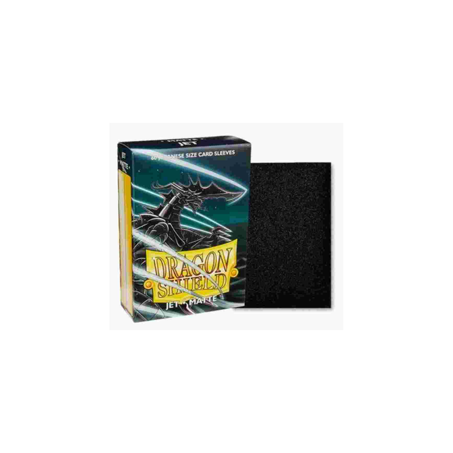 Dragon Shield Matte 60 Sleeves Japanese - Jet