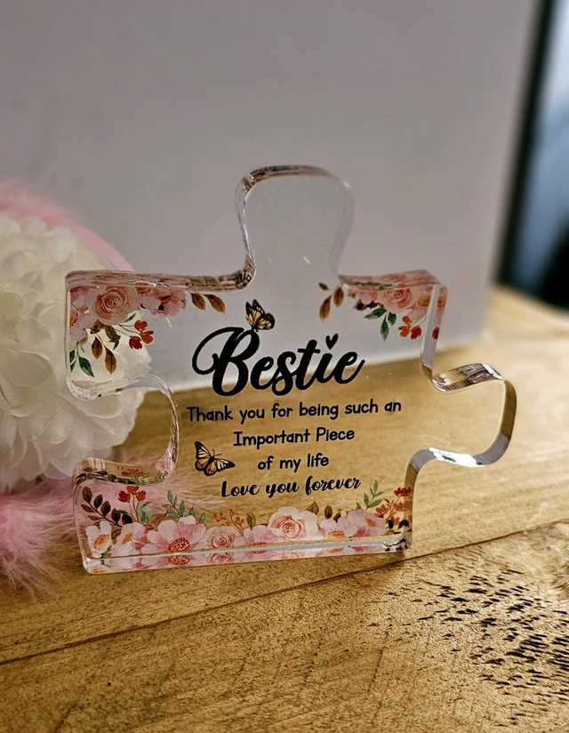 Bestie Acrylic Plaque