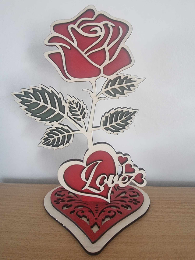 Rose &quot;Love&quot; (sur commande)