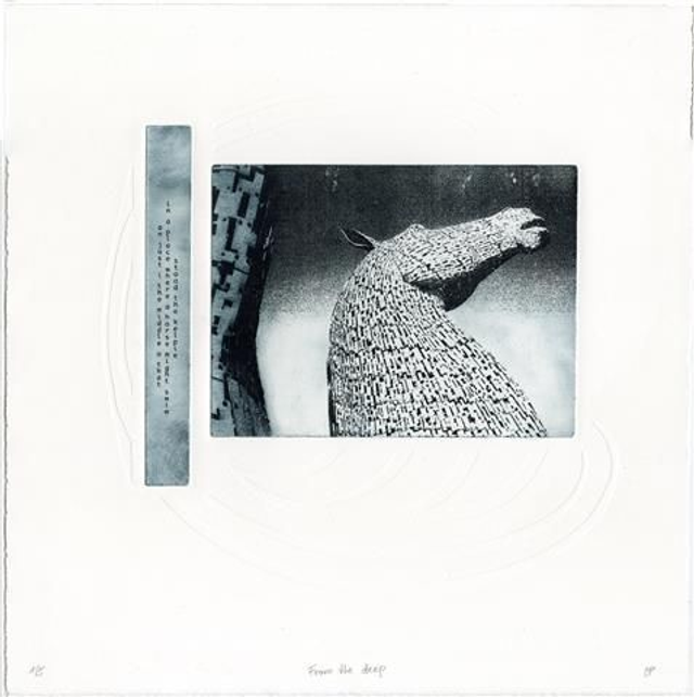 From The Deep - photoetching &amp; blind emboss