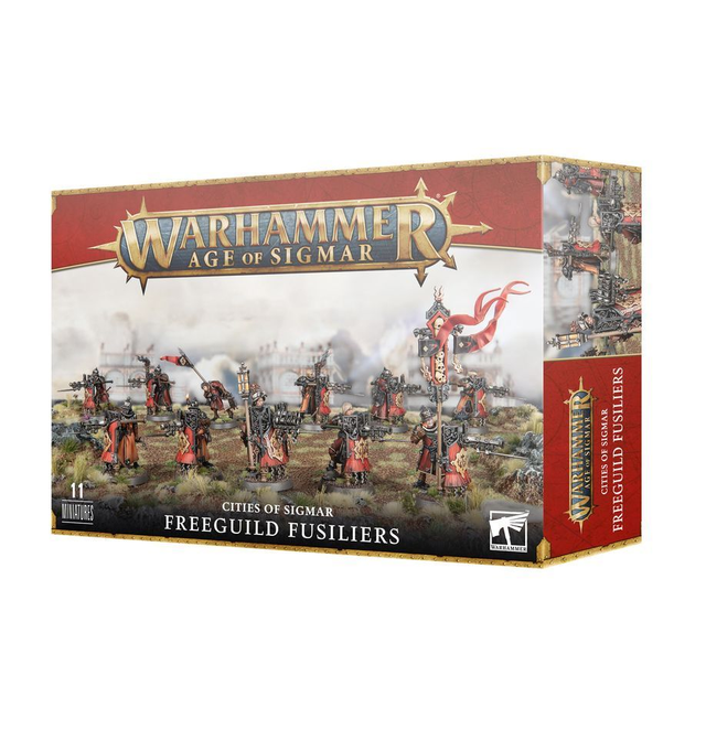 AoS - Warhammer - Cities Of Sigmar - Freeguild Fusiliers