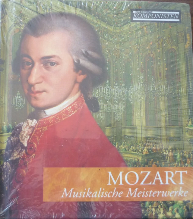Mozart ‎– Musikalische Meisterwerke Audio-CD+Buch