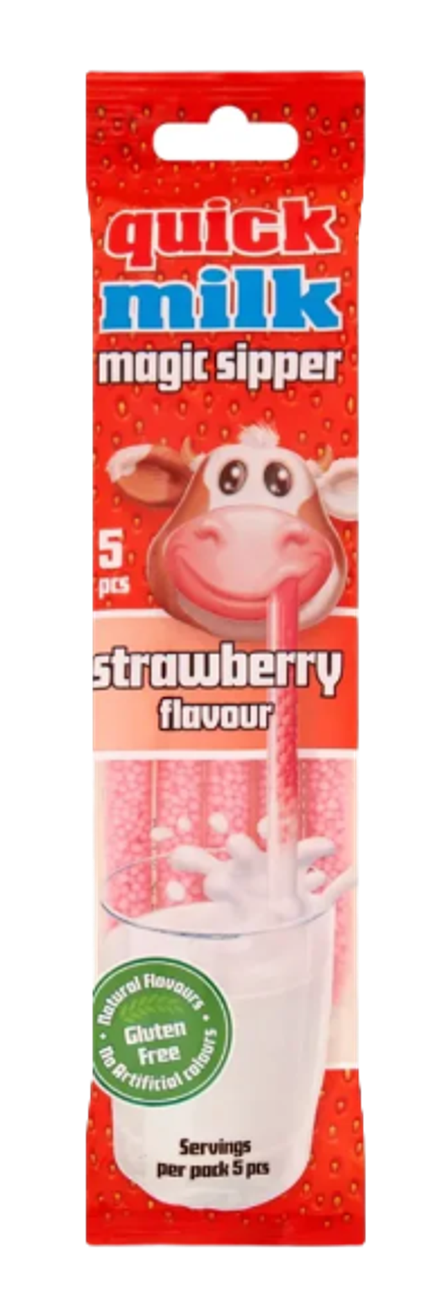 Quick Milk Magic Sipper Fraise ( Sans Gluten ) (le sachet)