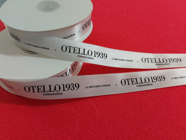 mt. 200 NASTRO IN DOPPIO RASO PERSONALIZZATO da mm. 15 