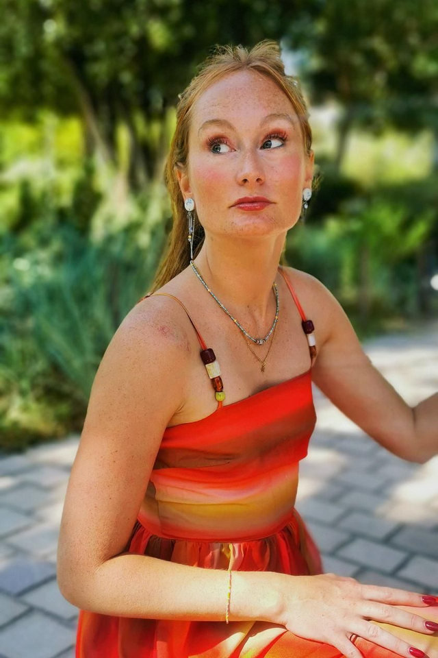 Boucles d'oreilles Puces Bleu Marbré