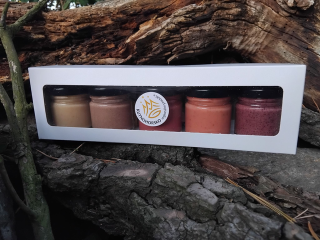 Ochutnávková sada medů 5x 50g