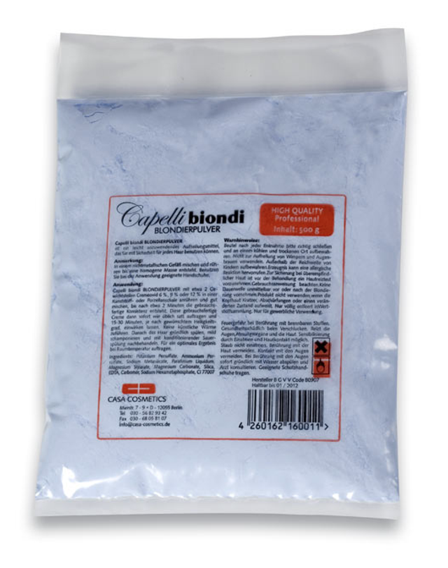 Capelli Biondi Blondierpulver blau staubfrei 500g