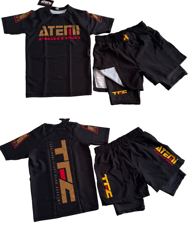 kit rashguard+double short TFC