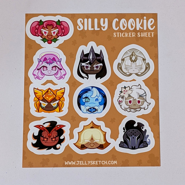Silly Cookie | CRK Sticker Sheet