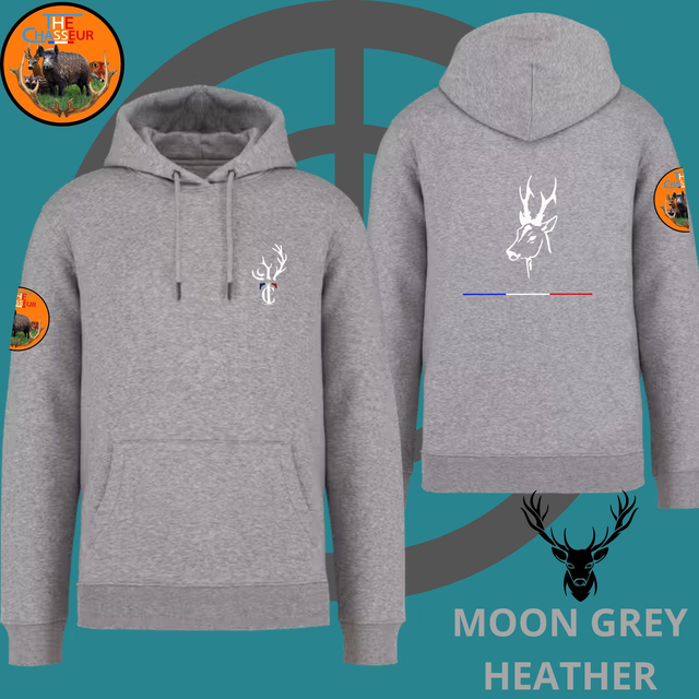 Sweet unisexe Brodé Team the Chasseur + BROCARD