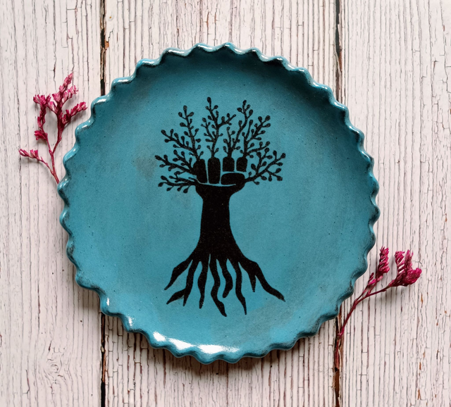 coupelle poing d&#039;arbre