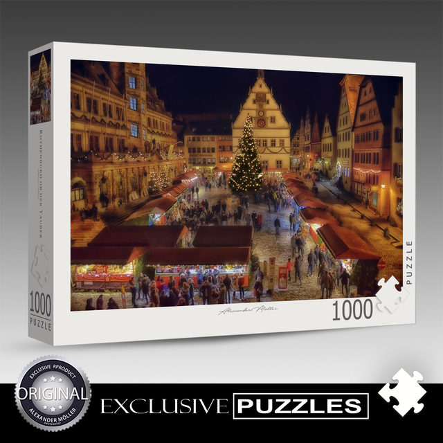 Original Rothenburg Puzzle | Christmas Market