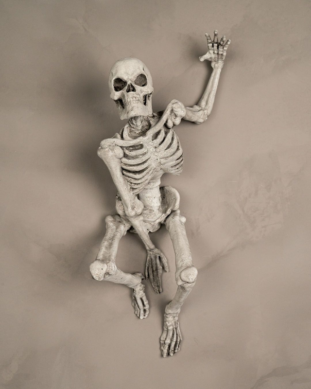 3D Druck: Jump Scareleton - Wandskelett