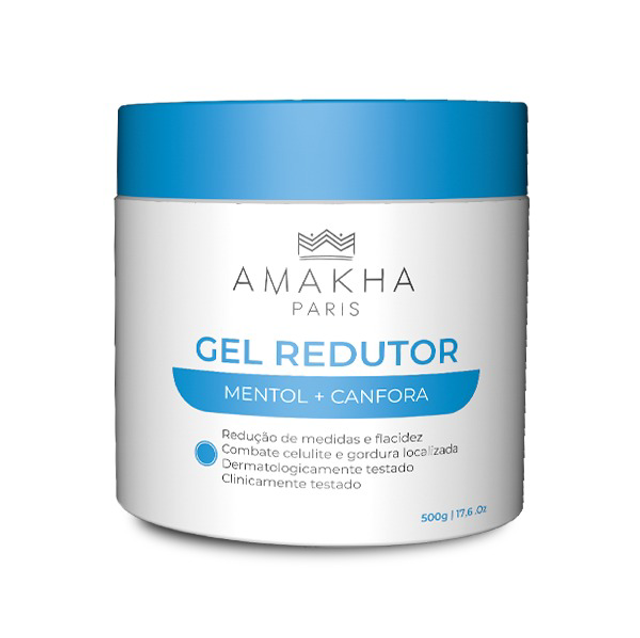GEL REDUTOR DE MEDIDAS - MENTOL E CÂNFORA - 500g