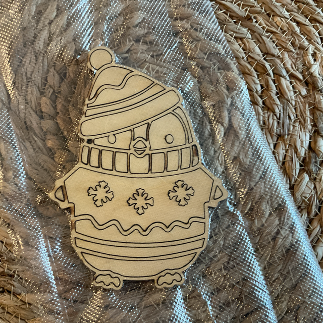 Pingouins à colorier