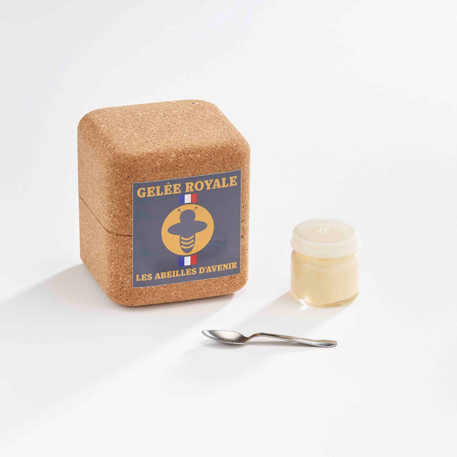 Lot de 10 piluliers de gelée royale certifiée AB