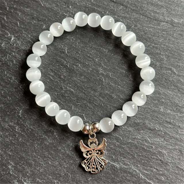 Selenite Gemstone Bracelet