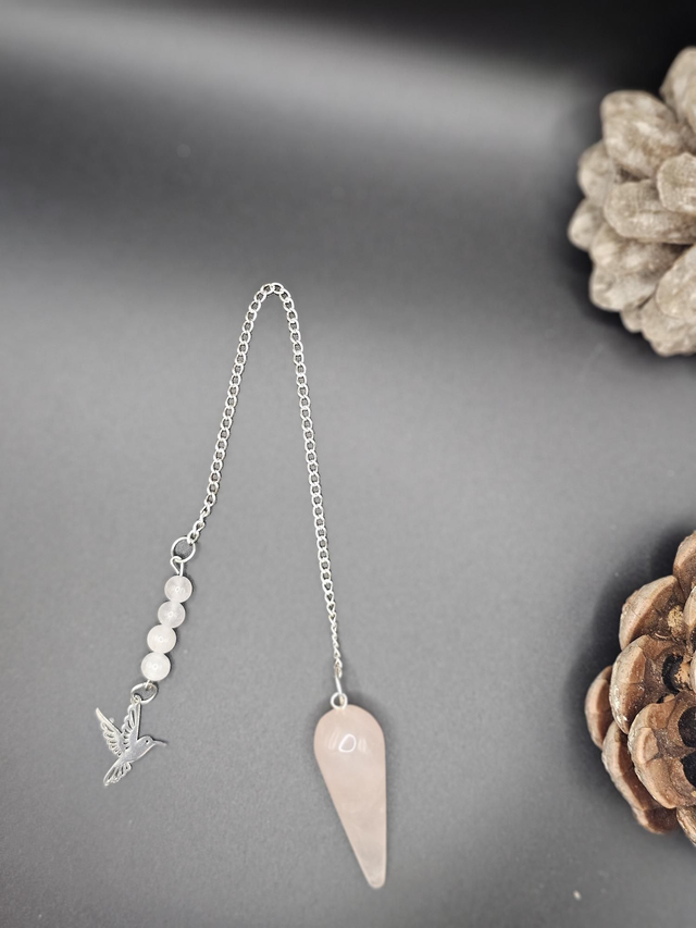 Pendule quartz rose
