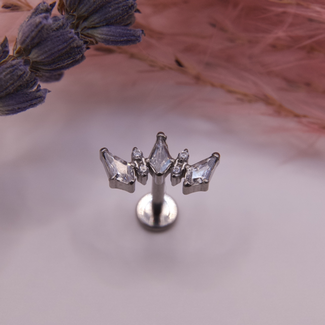 Embout Diamonds Cut Crown Diadem