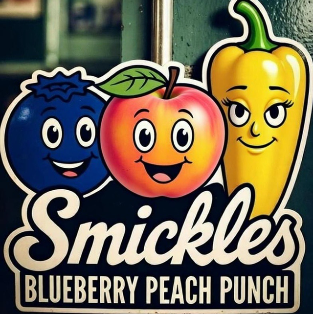 Blueberry Peach Punch