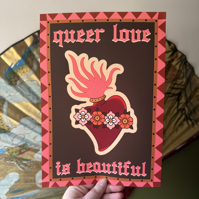 Queer Love is Beautiful Print