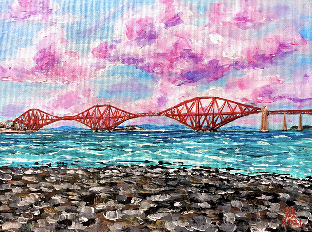 X4 Prints - Forth Rail Bridge, Scotland 8"x10" (£7.50 per unit)