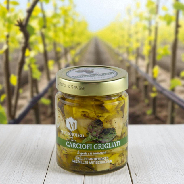 Carciofi grigliati - 280gr - Mastrototaro Food