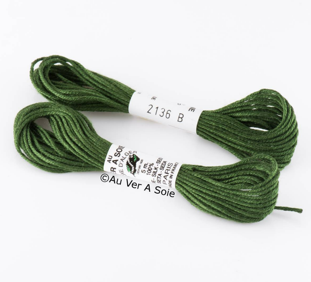 Soie d&#039;Alger N°2136 - Au Ver à Soie