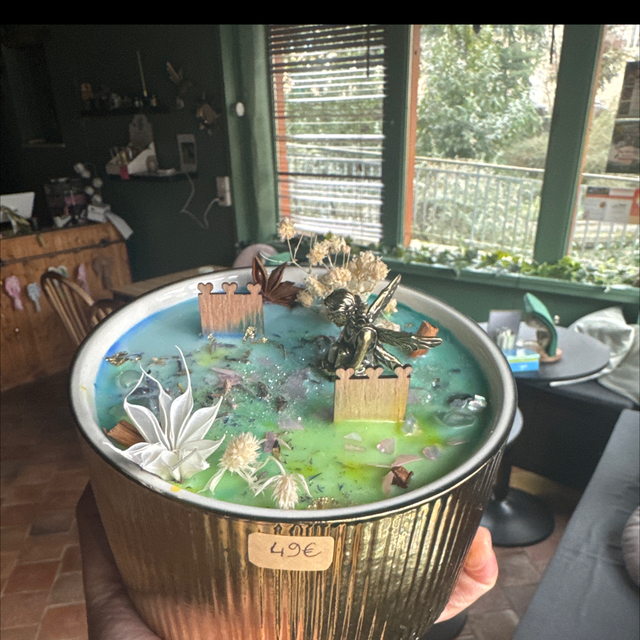 NEW - Bougie artisanale fée