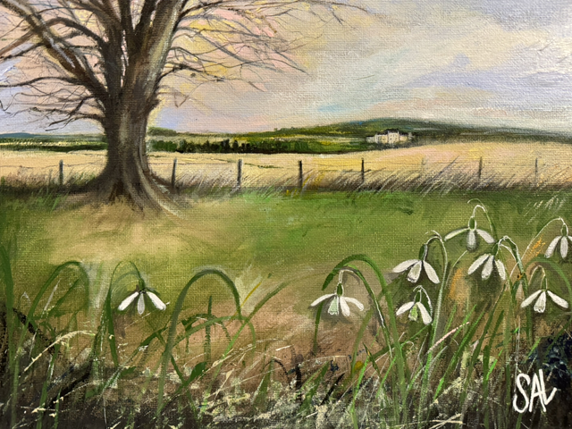 Print-Hundy Mundy Snowdrops