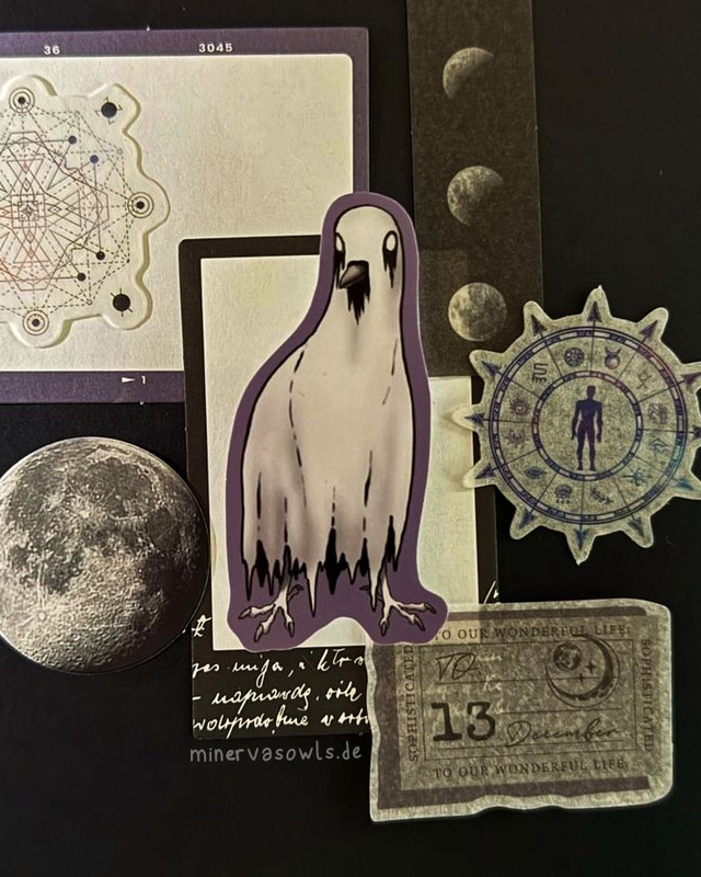 Halloween 2025 - Pigeon Stickers