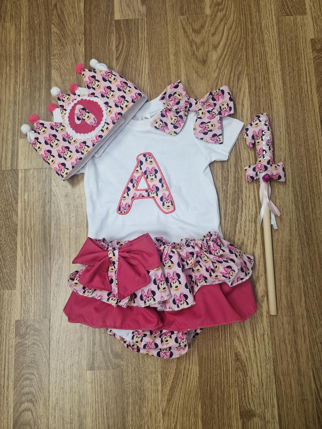 Conjunto cumpleaños NIÑA VOLANTES