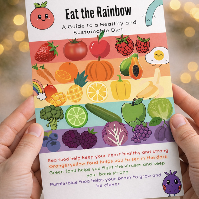 Eat the Rainbow leaflet 