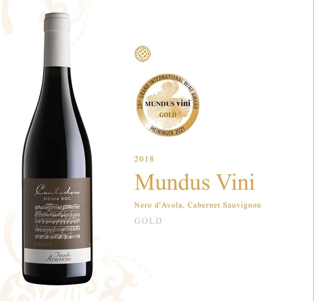 Cantadoro Riserva 2021 Nero d'Avola e Cabernet Sauvignon