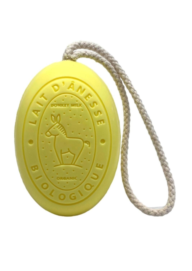 Sapone corda Latte d'Asina Bio - Limone