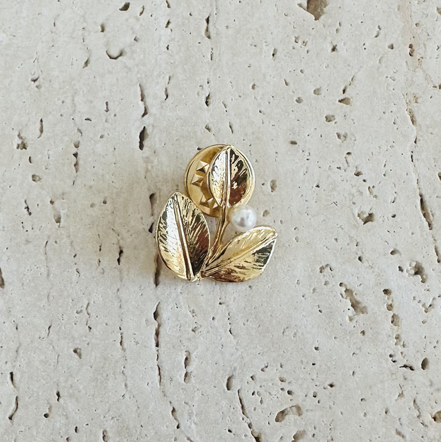 Broche blaadje 