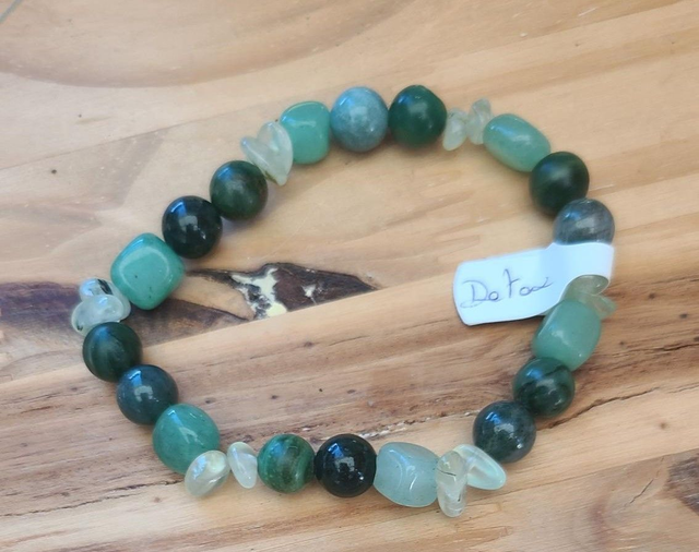 Bracelet Détox vert