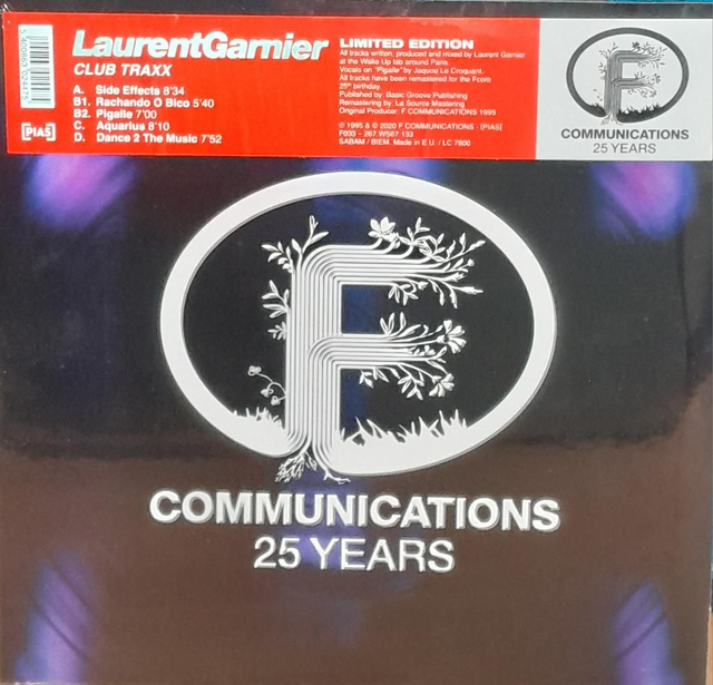 Laurent Garnier – Club Traxx - 267WS67133 - F033 - 2x12"