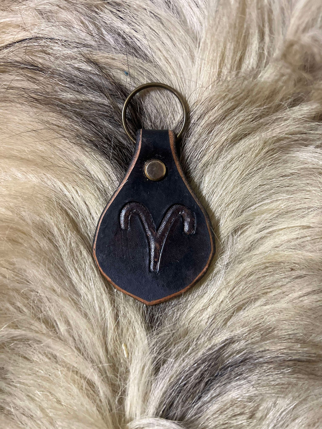 Porte-clefs signe astro