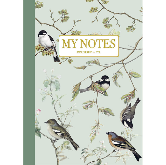 My note GARDEN BIRDS