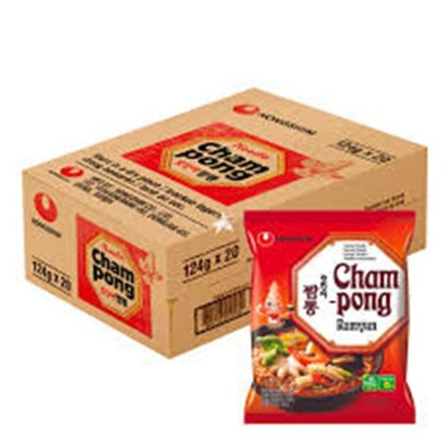 NongShim Instantnudeln Cham-Pong Ramen 20 x 124g 